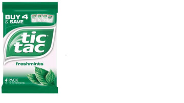Tic Tac Freshmint Candy by Ferrero – 4 Ounces, Pack of 24