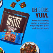 Brownie Brittle Classic M&M / 4 Oz (Pack of 6) / Blue Brittle