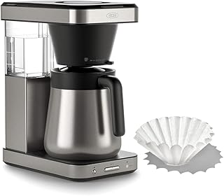 OXO Brew 8 Cup Coffee Maker, Stainless Steel with 100 Count Coffee Filters