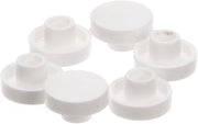 Replacement for fits Alto Shaam Cap,Ct,Dia.15Mm X 8.5Mm (Whi) CP-25405 -