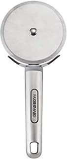 Farberware Pro Stainless Steel Pizza Cutter Wheel with Finger Guard, Dishwasher Safe, 8.5 Inches - Sharp Rolling Blade for Pizza, Pie Crust, and Pastry Dough