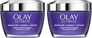 Olay Ultimate Retinol 24 + Vitamin E + Peptide Night Moisturizer (1.7 Oz, 2 Pk)
