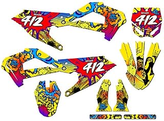 21-25 SR/FWE CX 50 ZANY Yellow Complete Kit With Rider I.D. Compatible with Cobra | Senge Graphics Inc