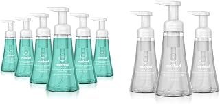 Method Foaming Hand Soap, Waterfall, Biodegradable Formula, 10 fl oz (Pack of 6) & Foaming Hand Soap, Sweet Water, Biodegradable Formula, 10 fl oz (Pack of 3)