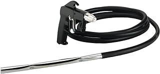 Sand Blaster with 10 Foot Hose, Sand Blast Gun, and Wrench - Siphon Feed (Campbell Hausfeld AT122601AV) , Black