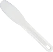 Bar Maid 7 3/4" White Nylon Spreader Short Handle (Set of 12) | Restaurant service