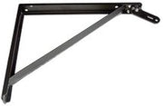 Schaefer WMTA24-B Wall Mount, Adjustable, For up to 24" Fans, Black