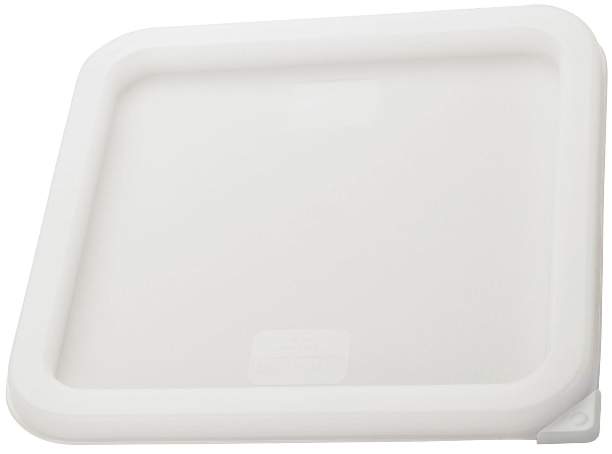 Winco 6 / 8 Quart / Lid / White Containers