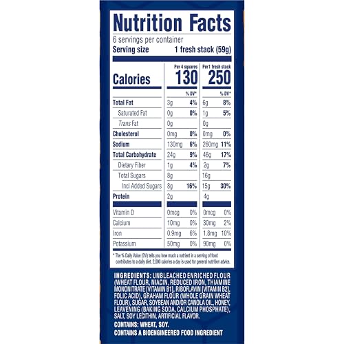 Honey Maid 12.2 Ounce (Pack of 1) / 1 Graham Crackers