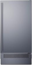 Summit 60 lb. Clear Ice Maker, Outdoor, Stainless Steel - BIM182OS | 18" Wide, Weatherproof, Built-in Capable, Store Up To 33 lbs.