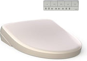 TOTO WASHLET® S7 Electronic Bidet Toilet Seat with EWATER+® Bowl and Wand Cleaning, Contemporary Lid, Elongated, Sedona Beige - SW4726#12