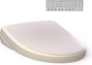TOTO WASHLET® S7 Electronic Bidet Toilet Seat with EWATER+® Bowl and Wand Cleaning, Contemporary Lid, Elongated, Sedona Beige - SW4726#12