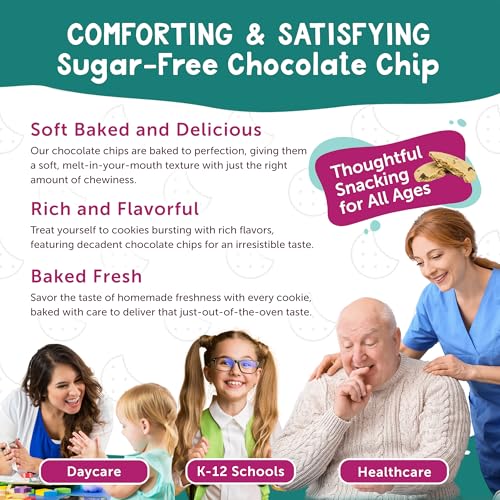 Darlington Snacks Chocolate Chip (Sugar-Free) / 0.75 Ounce (Pack of 106) / 106 Chocolate