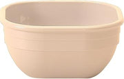 Cambro (10CW133) 4" Square Polycarbonate Bowl - Camwear® [Case of 48]
