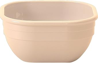 Cambro (10CW133) 4" Square Polycarbonate Bowl - Camwear® [Case of 48]