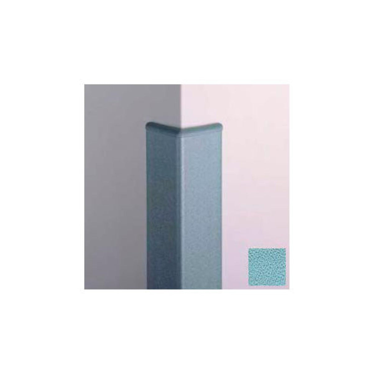 Corner Guard by Pawling – 50"L x 9"W x 5"H, Vinyl, Stormy Blue, Model CG-10R-4-383