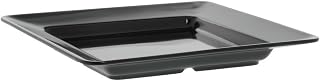 G.E.T. ML-12-BK Black 12" Square Plate