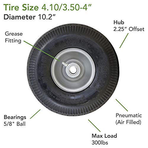 Marathon 5/8" Ball Bearings / Black and Gray Rim / 5/8" Bearing Tire Repair Tools
