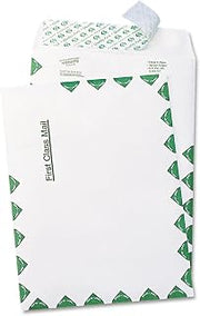 Quality Park Survivor R1330 Tyvek USPS First Class Mailer, #55, 6 x 9, White (Box of 100) (Pack of 10)