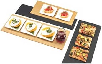 Cal Mil Black Flat Serving/Display Board, 15.875 x 6 x .25 inch - 3 per case.
