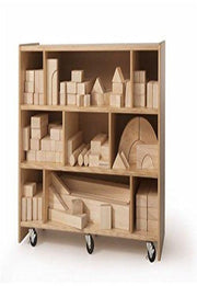 Birch Laminate Block Cabinet by Whitney Brothers – Birch Laminate, Natural Uv, Model WB0515