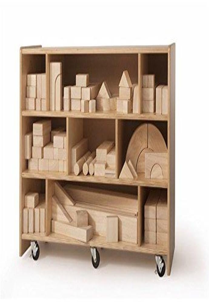 Birch Laminate Block Cabinet by Whitney Brothers – Birch Laminate, Natural Uv, Model WB0515