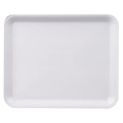 Foam White Flat School Lunch Tray 12 x 9