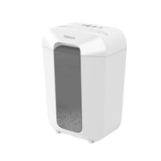 Powershred LX75 11-Sheet Crosscut Shredder (4405001) by Fellowes – 18.13"H x 12.19"W x 8.69"D, 4.8 gallons, White, Model 4405001-CC