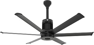Big Ass Fans i6, Smart Indoor Ceiling Fan (60", Black)