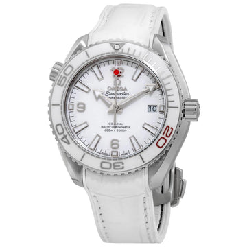 Seamaster Automatic Chronometer White Dial Tokyo 2020" Limited Edition Unisex Watch by Omega – Stainless Steel, White, Model 522.33.40.20.04.001