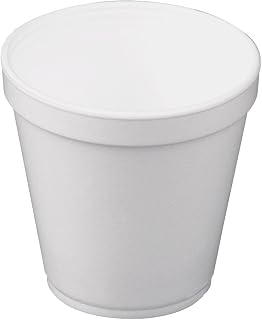 Dart 32TJ32 Foam Drink Cups 32oz White 25/Bag 20 Bags/Carton