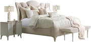 Michael Amini Riley Beige 7-Piece Queen Comforter Set with 100% Polyester Face and Cotton-Polyester Back, Soft Hypoallergenic Bedding for Cozy Bedroom Decor
