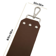 Leather Sharpening Strop by Union Razors – 1 Count (Pack of 1), Metal, Brown, Model SHS4