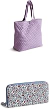 Vera Bradley Cotton Original Tote + Continental Wallet