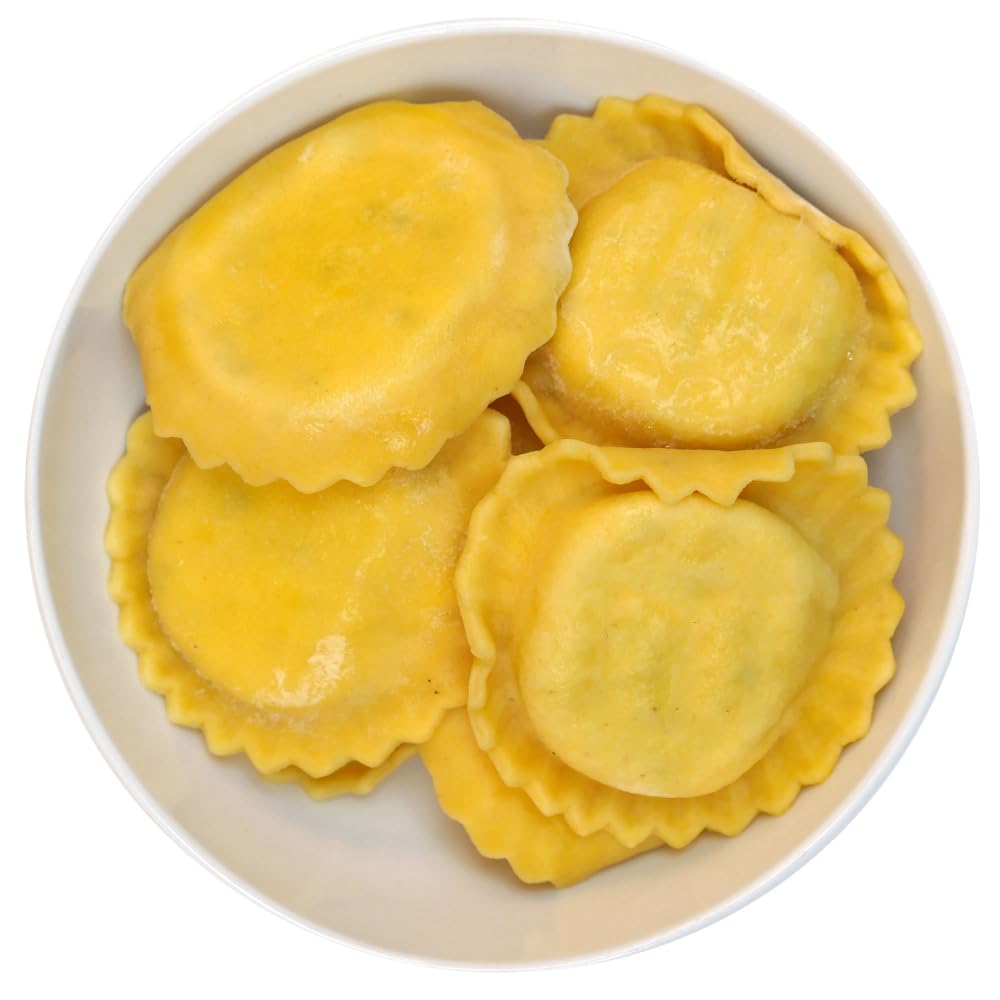 Large Round Cheese Ravioli Pasta by Seviroli Foods – 5 Pound, Pack of 2