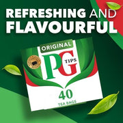 Black Tea Bags by PG Tips – 3.3 in x 2.8 in x 5.6 in, No Color, Pack of 2124, Model PGT00468
