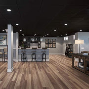 Genesis Black / 24 inch x 24 inch / Modern Vinyl Flooring