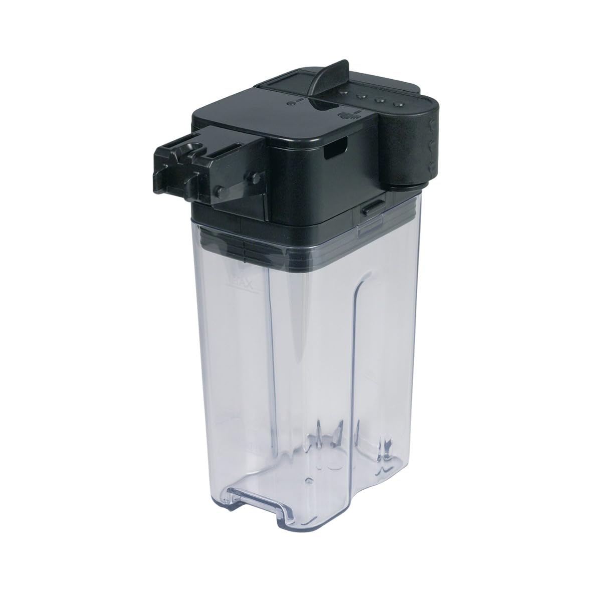 Philips Moltio Milk Frother by Saeco – Glass, Transparent, Black, Model 421944029081