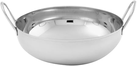 American Metalcraft BD87 Stainless Steel Balti Dish, 62 oz.