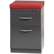 Hirsh Industries Charcoal / Modern / 21.75" H X 15.00" W X 19.88" D Mobile File Cabinets