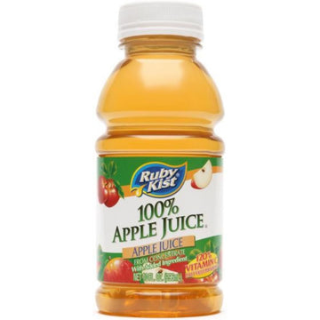 100 Percent Apple Juice by Ruby Kist – 10 Fluid Ounce, Pack of 24