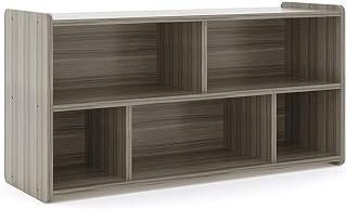 Tot Mate 46" Contemporary Wood Composite Toddler Compartment Storage in Gray