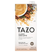 Classic Chai Latte Black Tea Concentrate by TAZO – 32 Fl Oz (Pack of 6), Pack of 6