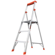 Flip N Lite 5-ft Aluminum Stepladder by Little Giant – 5 Ft., Aluminum, Black/Orange, Model 15273-001