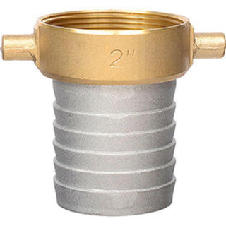 Female Pin Lug Fitting by Apache – 2 inches, Aluminum, Model 43076000