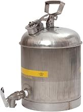 Eagle 1327 Faucet Safety Can, 5 Gallon Capacity, 11-1/4" Width x 15-7/8" Depth