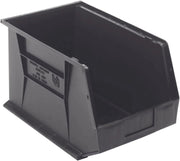 QUANTUM STORAGE SYSTEMS Black / 18L x 11W x 10H / Ultra Stack & Hang Open Storage Bins
