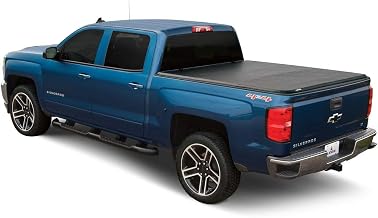 LEER Latitude Soft Folding Tonneau Cover, Fits 2020-2026 GM Silverado/Sierra with 6'9" Truck Bed