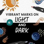 Sharpie Warm Tones / 1 Count (Pack of 5) / bullet tip Markers