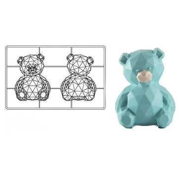 Polycarbonate Chocolate Mold by Martellato – 97mm x 130mm, Polycarbonate, Transparent, Model MA3014